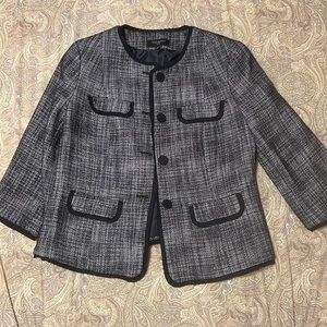 Ladies’ 12P Talbot’s blazer with ribbon trim